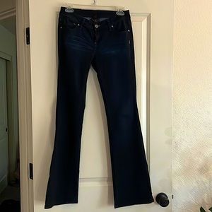 Genetic Denim Midnight Blue Boot cut low rise Size 26